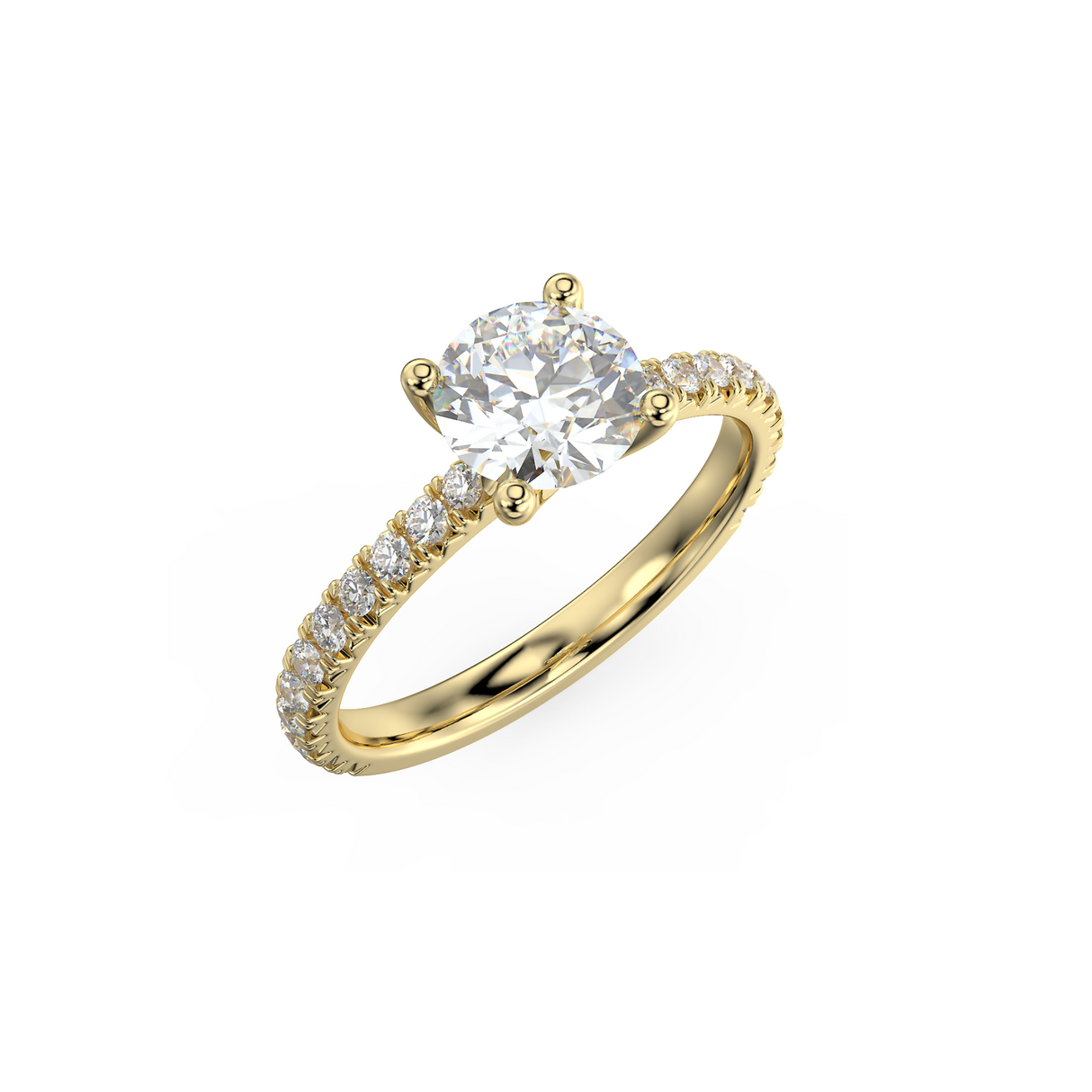 Rosé Allure - pierścionek zaręczynowy z diamentami 1,25 ctw