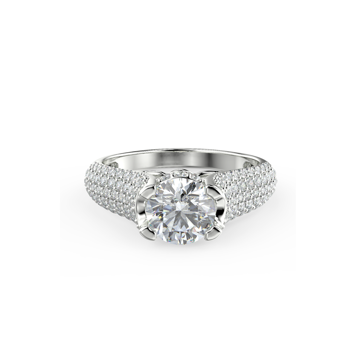 Radiant Glow - pierścionek zaręczynowy z diamentami 1,51 ctw