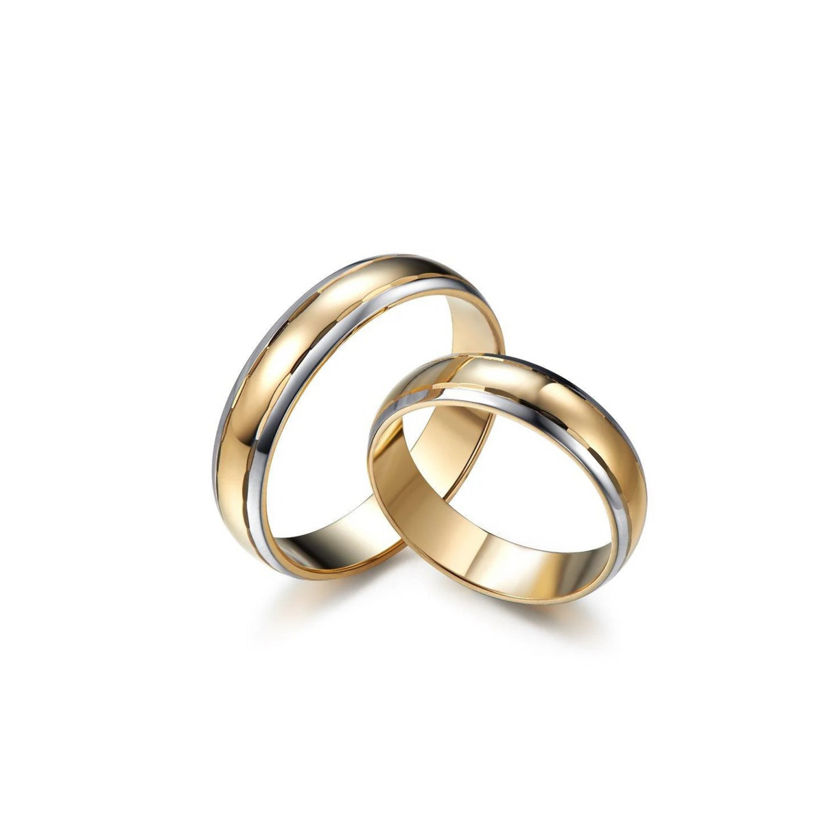 Wyjątkowe obrączki ze złota dwukolorowego