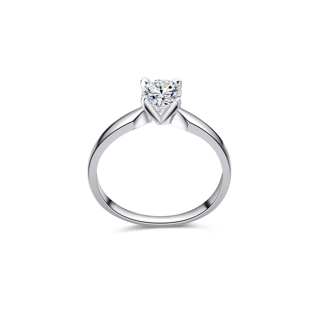 Pierścionek zaręczynowy z diamentem 0,40ct