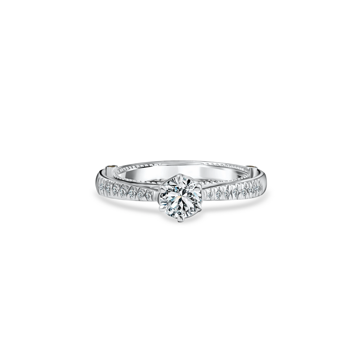 Venetian Love in white gold