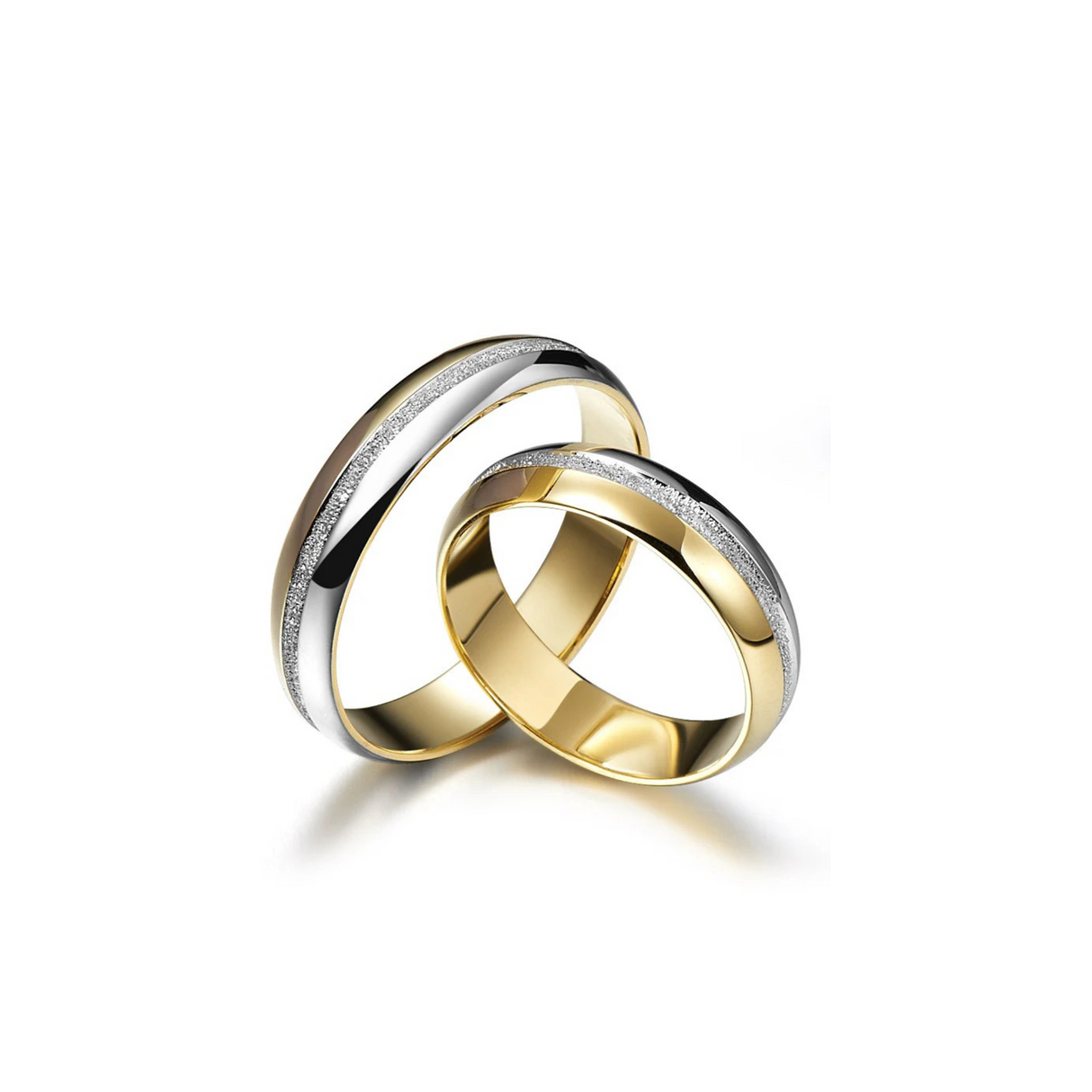 Śliczne złote obrączki