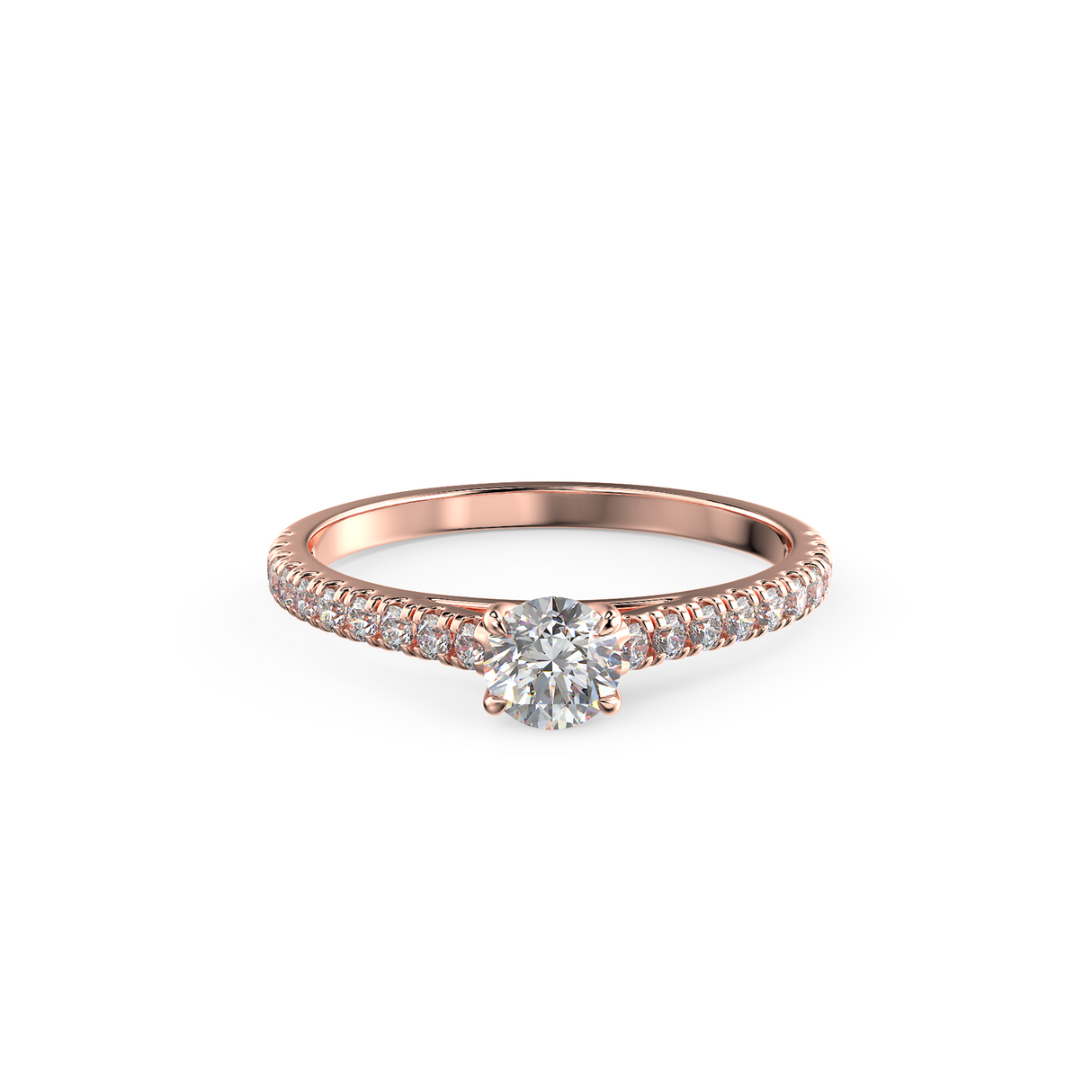 Velvet Symphony - pierścionek zaręczynowy z diamentami 0,55 ctw