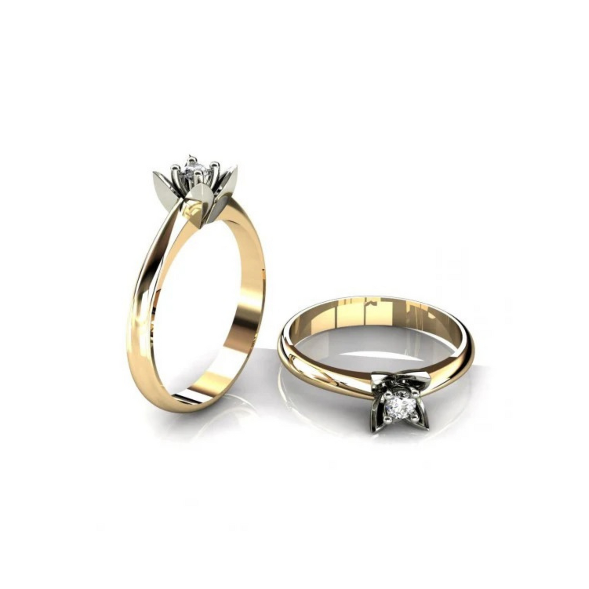 Lilia - najpiękniejszy pierścionek zaręczynowy 0,10 ct