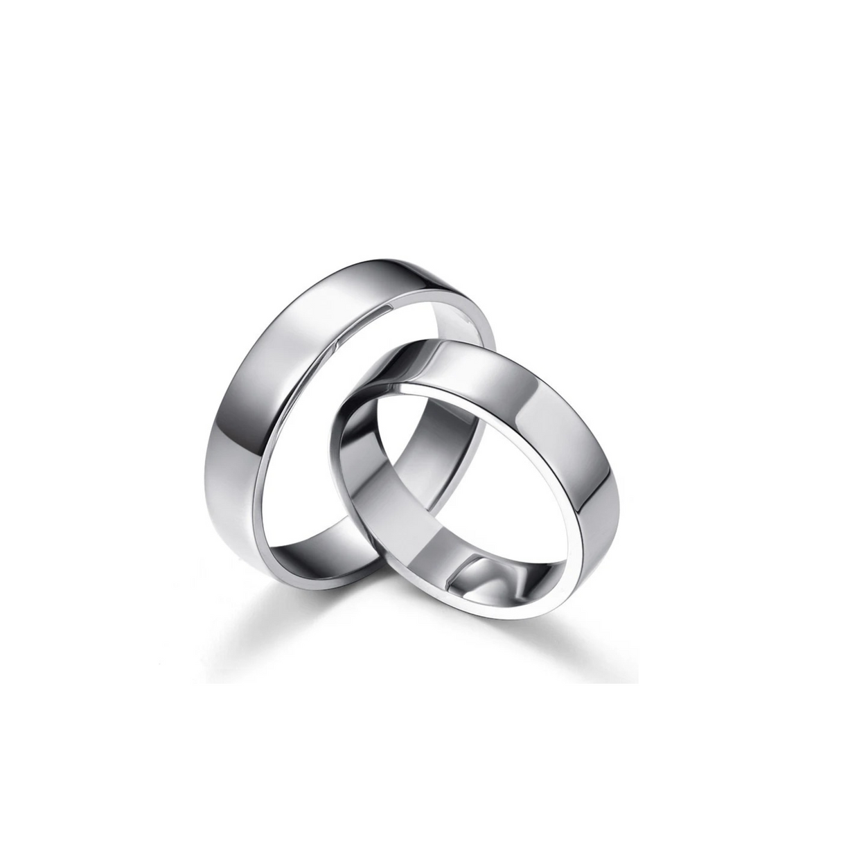 MoonLight obrączki z białego złota