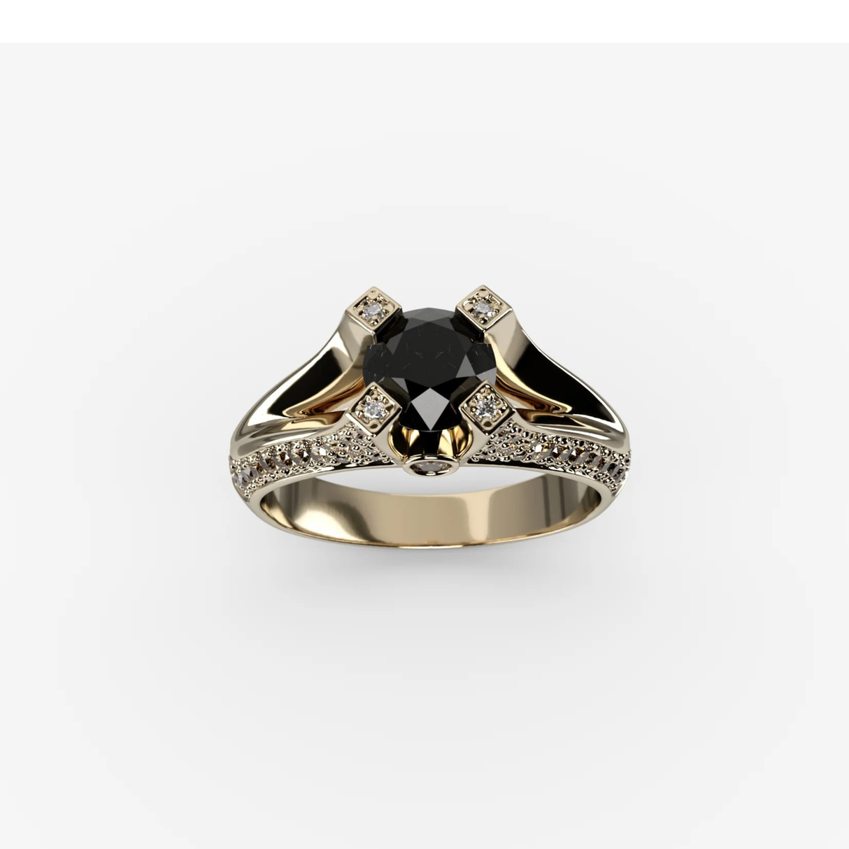 Perfection - pierścionek z diamentami 1,96 ctw