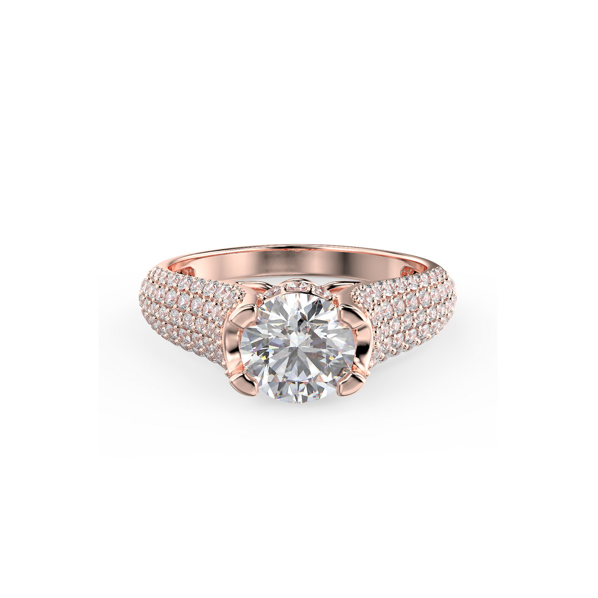 Radiant Glow - pierścionek zaręczynowy z diamentami 1,51 ctw.