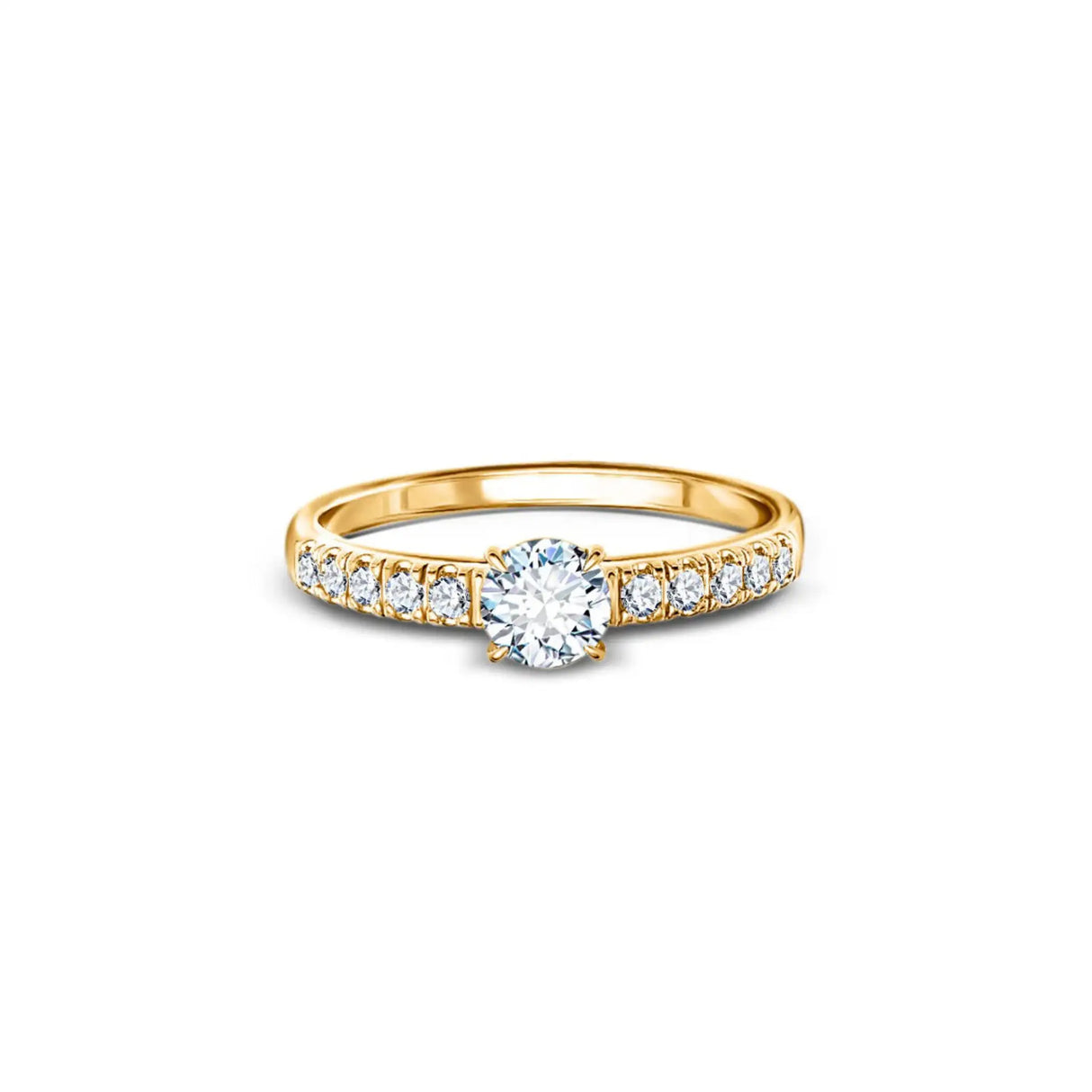 Starlit Promise - Pierścionek z diamentem 0,30ct
