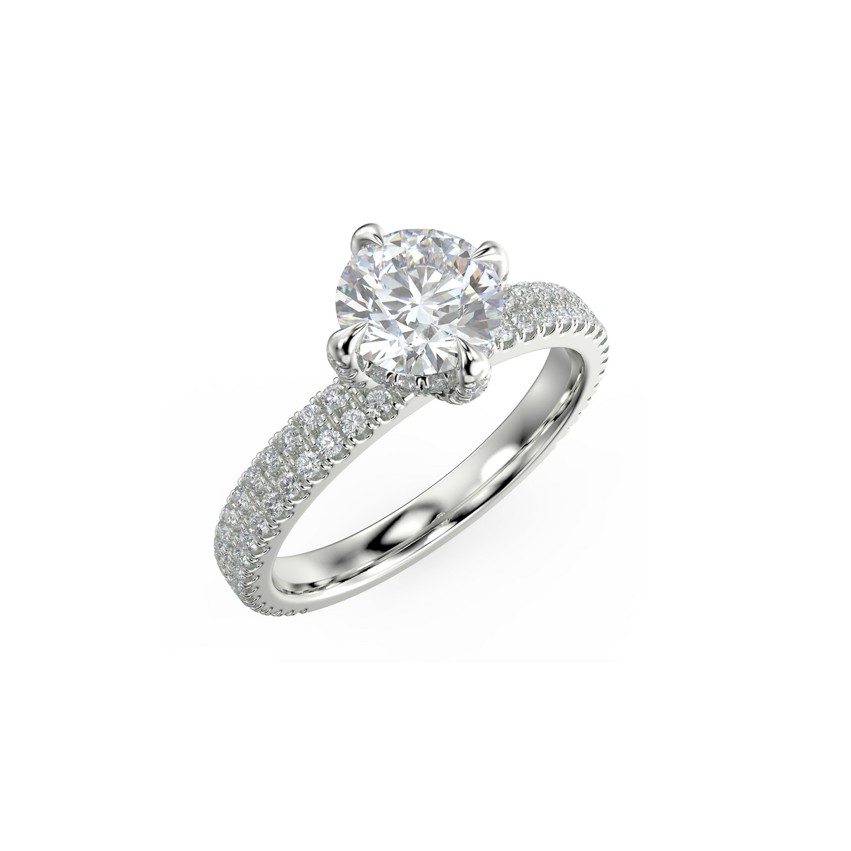 Eternal - pierścionek zaręczynowy z diamentami 1,38 ct