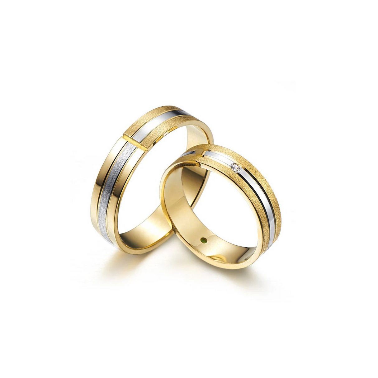 Idealna kompozycja harmonijnie łącząca złoto