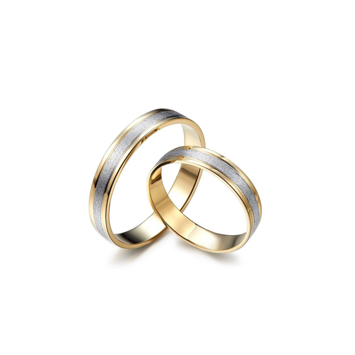 Delikatne obrączki ślubne