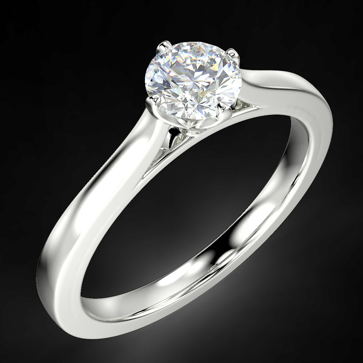 0.45 ct diamond engagement ring