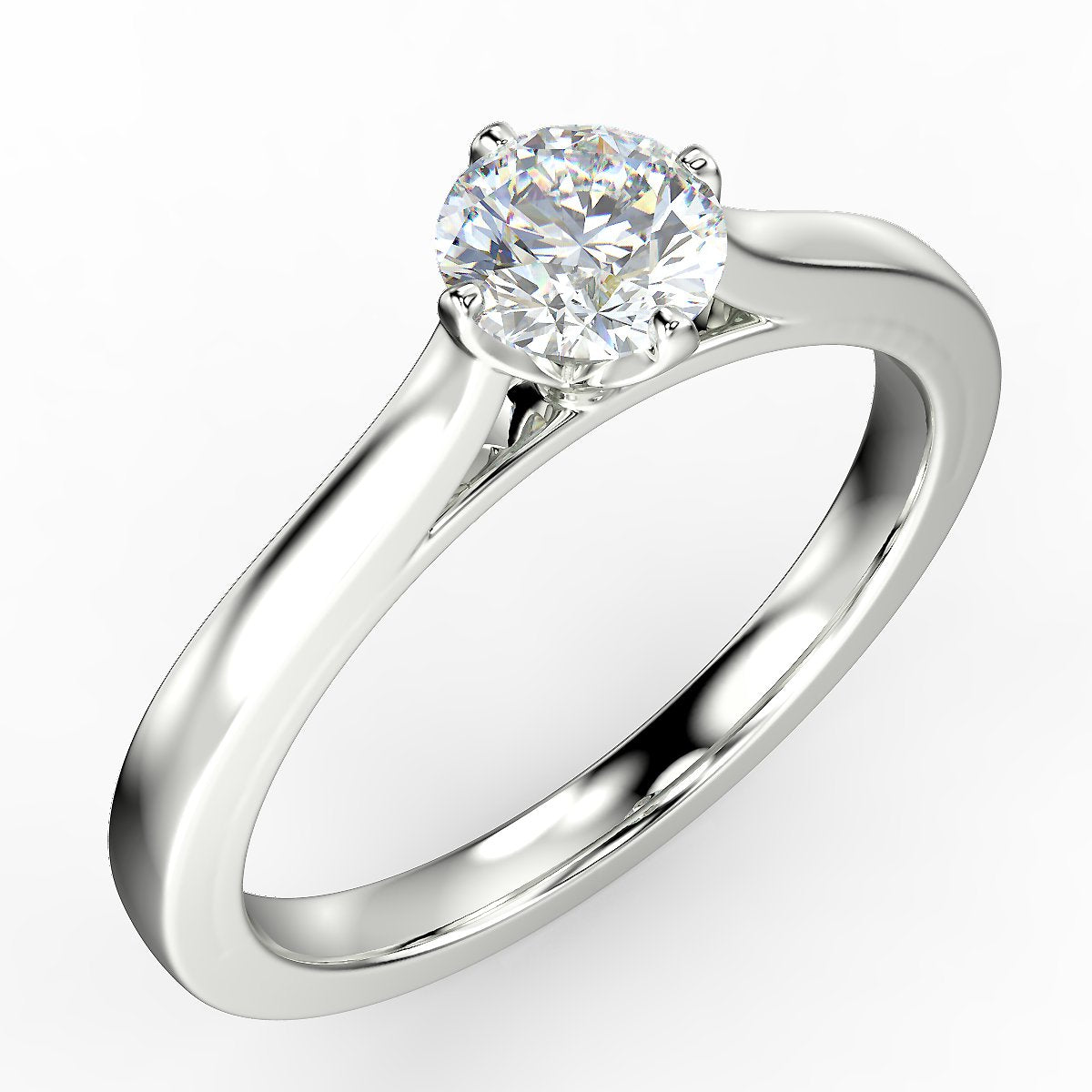 0.45 ct diamond engagement ring