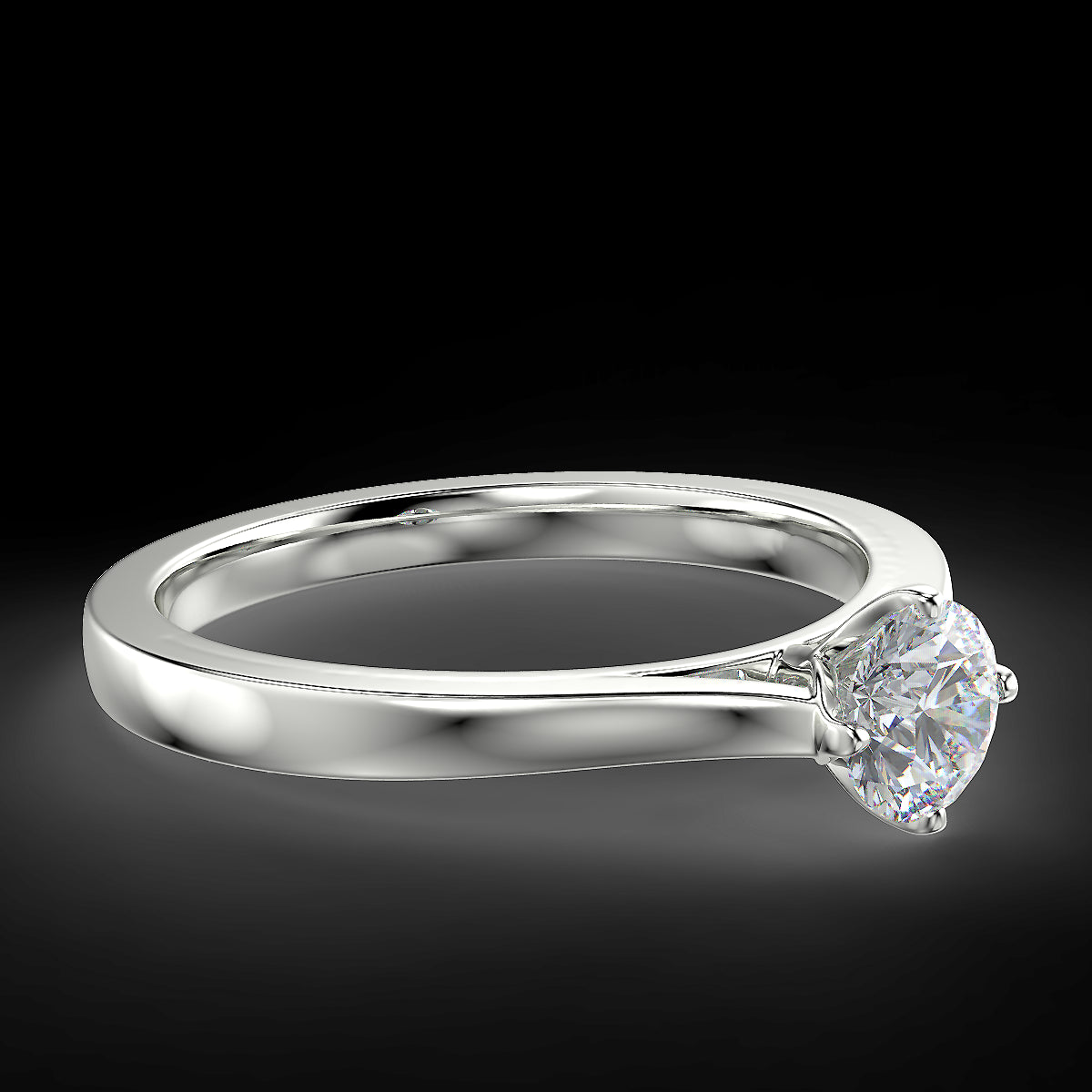 0.45 ct diamond engagement ring