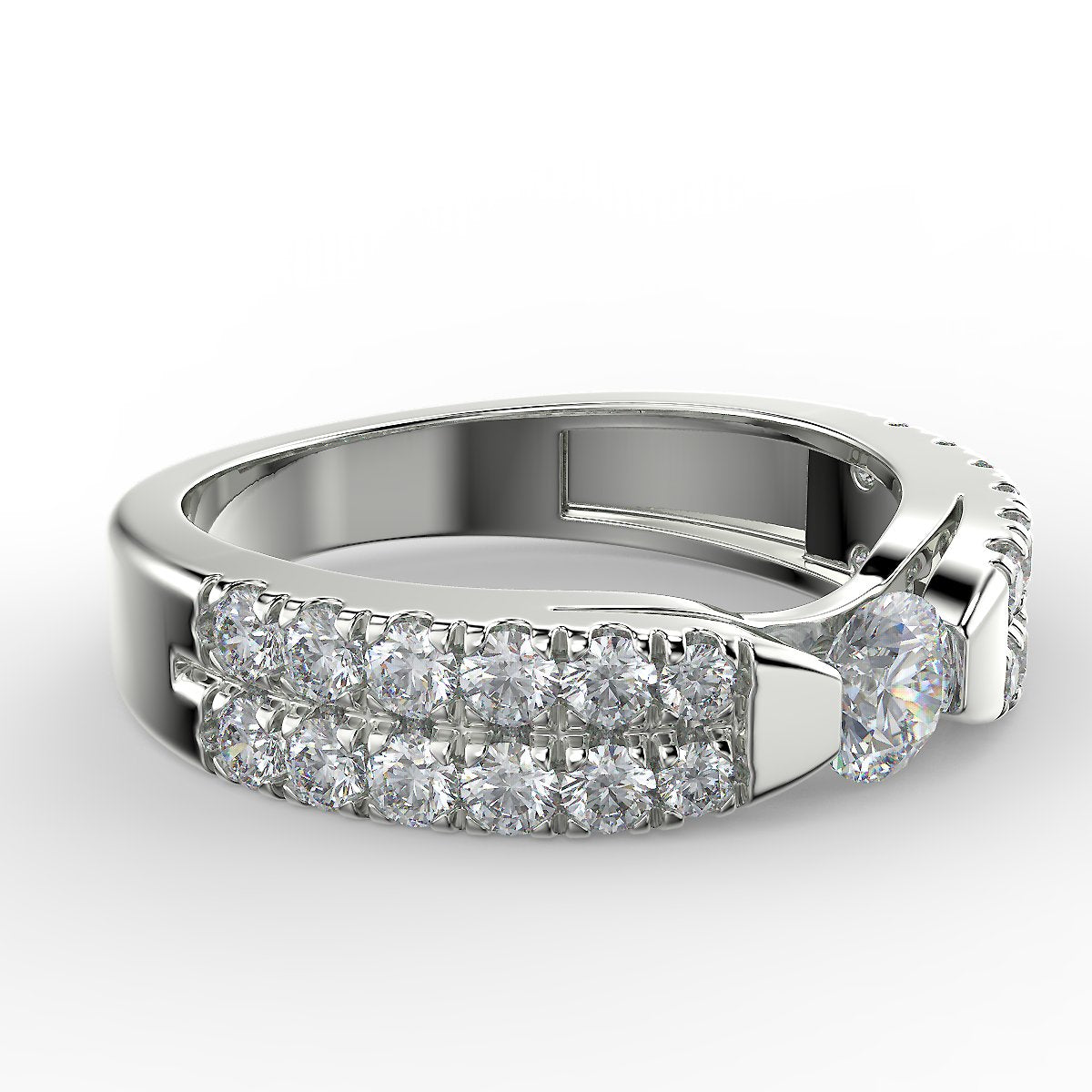 1.05 ctw diamond engagement ring