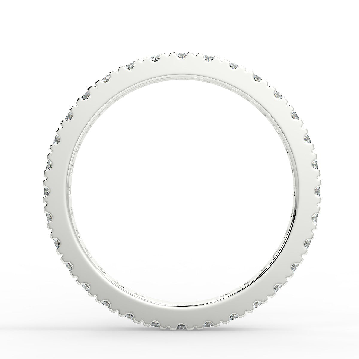 Padua White gold wedding ring with 0.70 ct diamonds