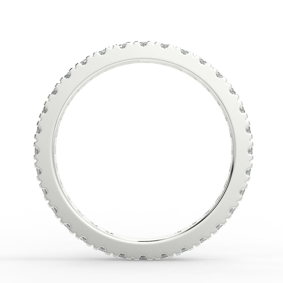 Padua White gold wedding ring with 0.70 ct diamonds