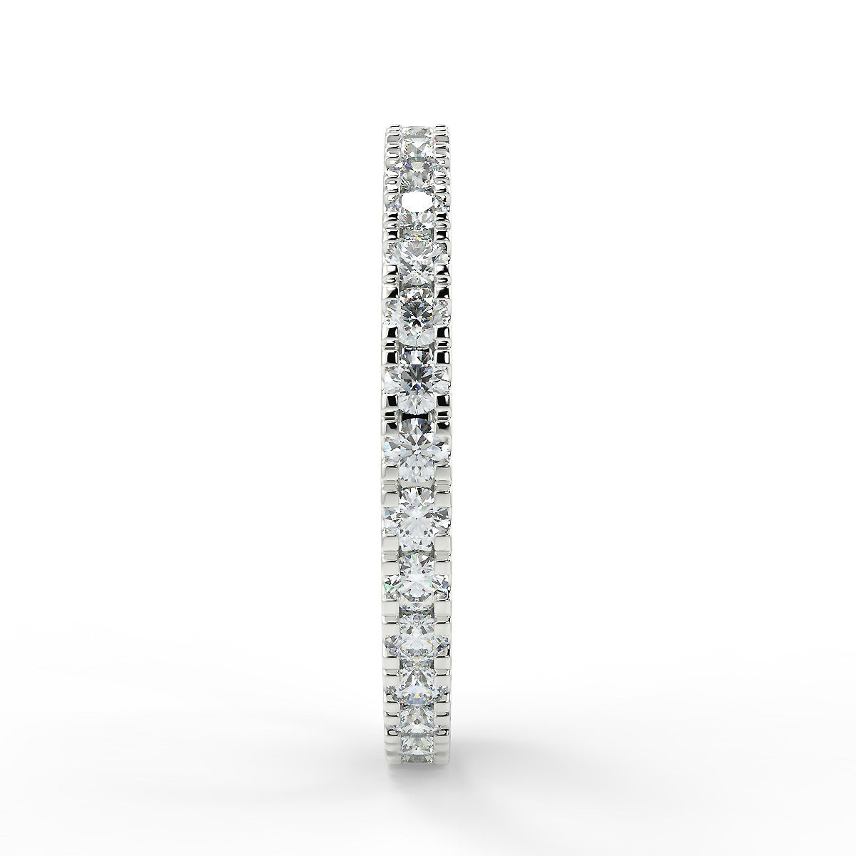 Padua White gold wedding ring with 0.70 ct diamonds