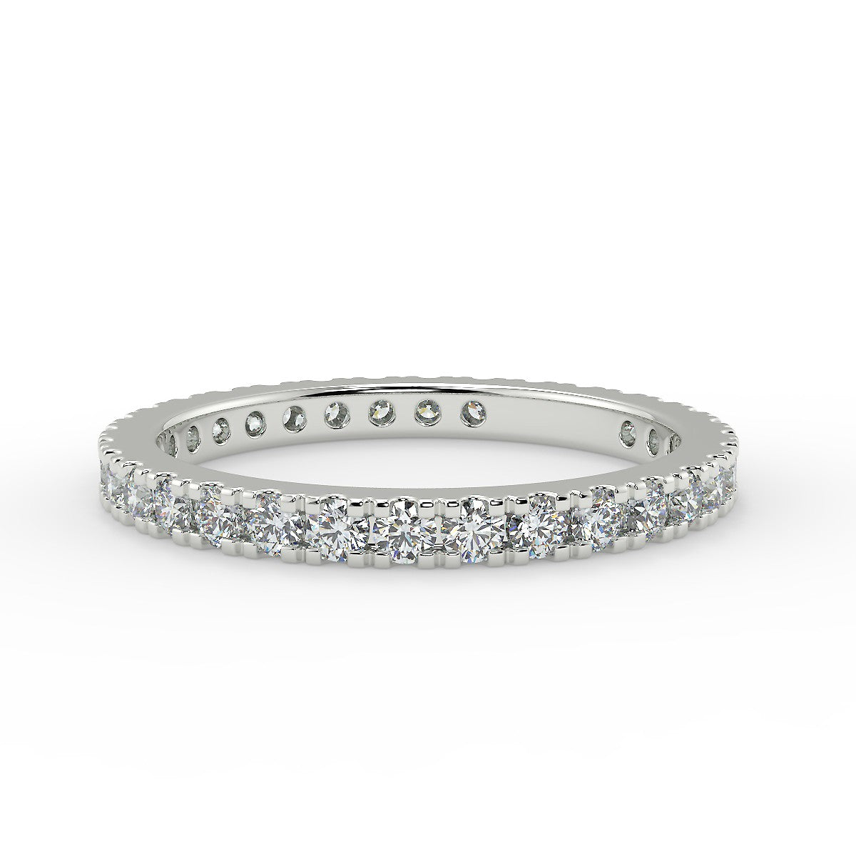 Padua White gold wedding ring with 0.70 ct diamonds