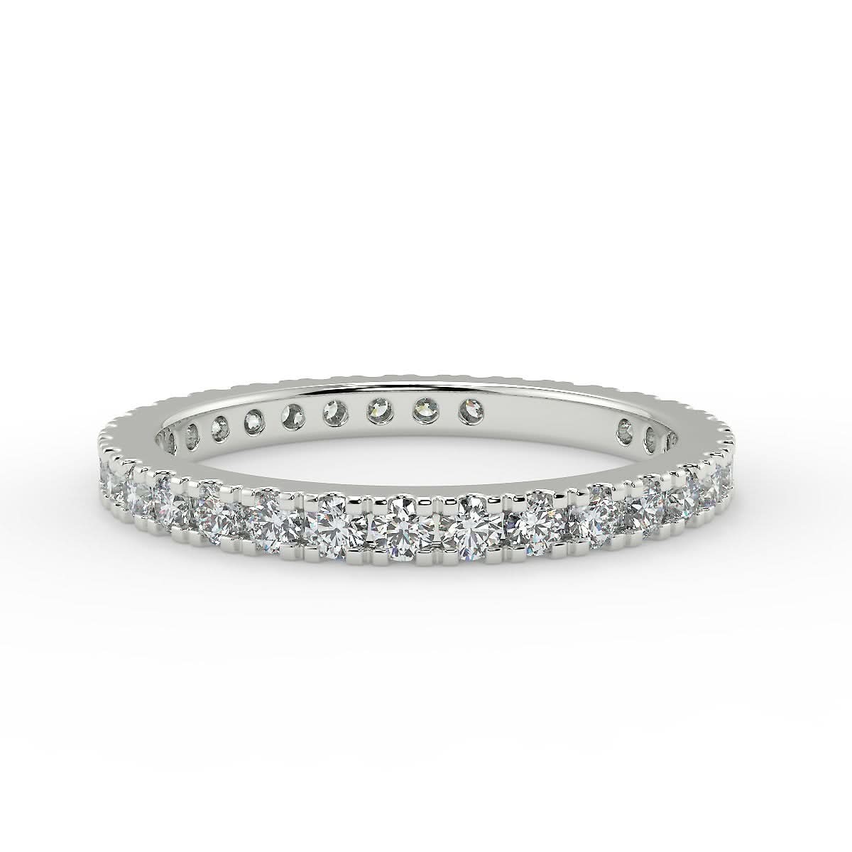 Padua White gold wedding ring with 0.70 ct diamonds
