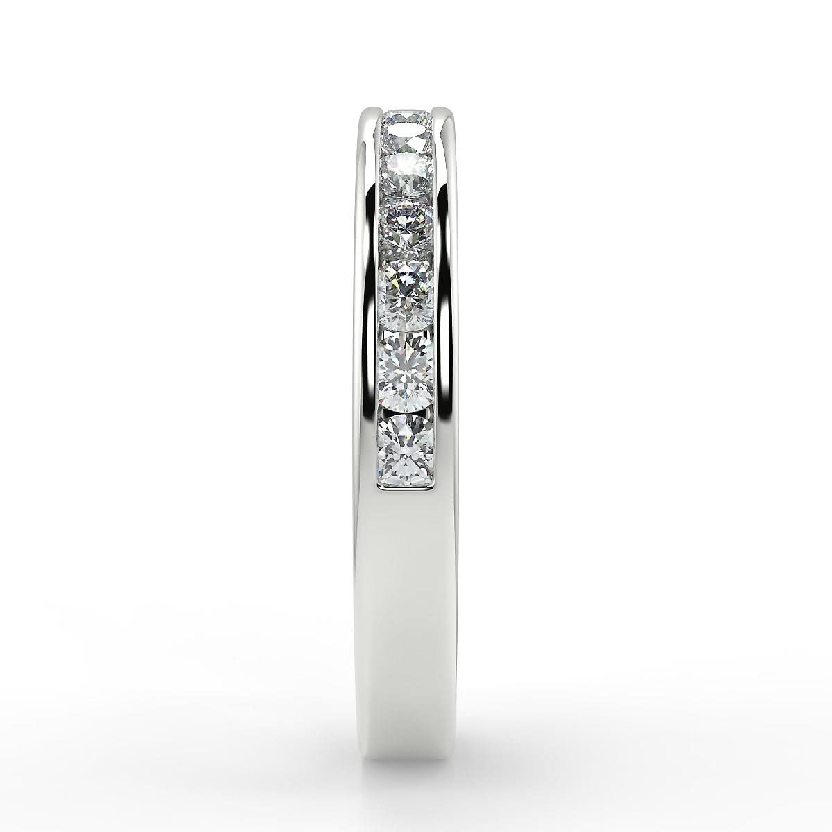 Florence White Gold Wedding Ring with Diamonds 0.70 ctw