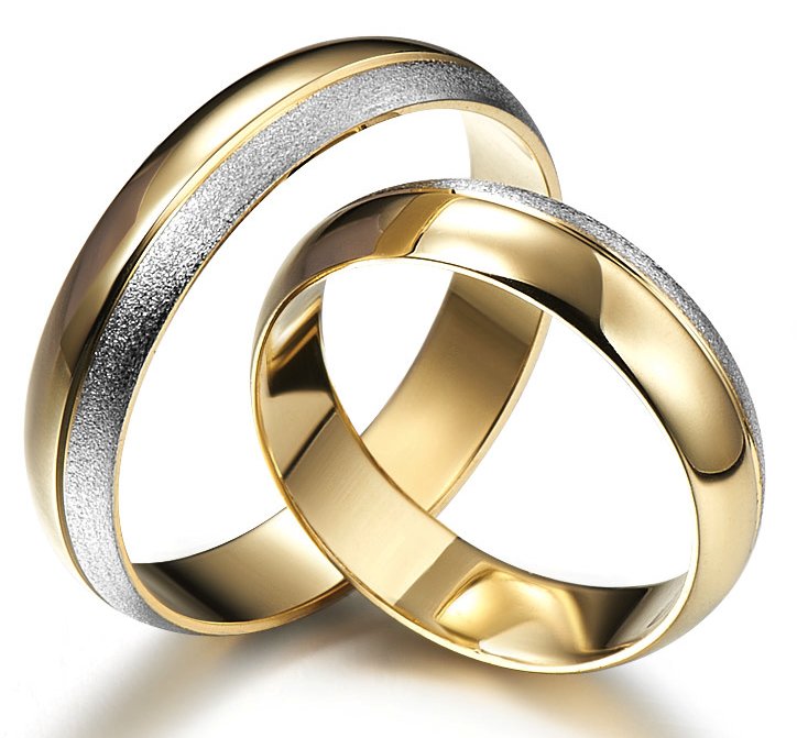 Golden Harmony Wedding Rings