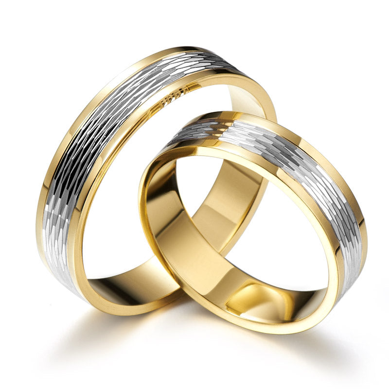 Wedding rings with an original design
