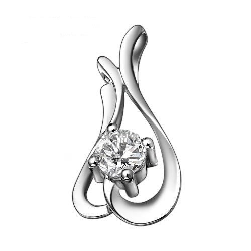 585 gold pendant with a 0.25 ct diamond