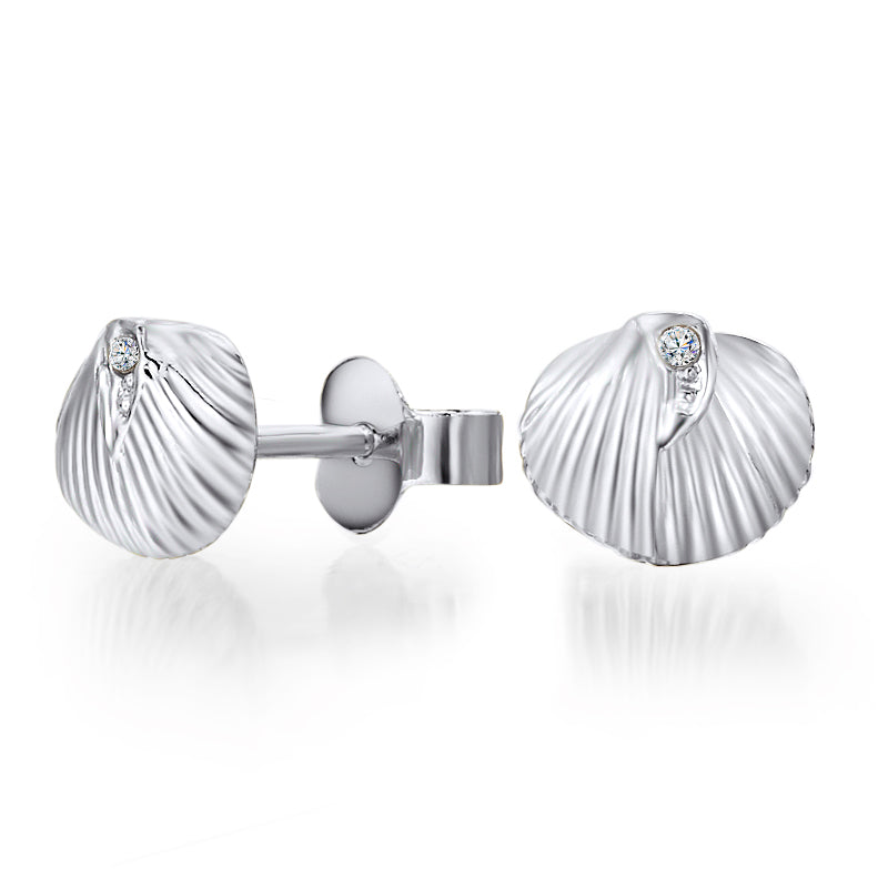 Kiss of Venus - 0.02 ctw diamond earrings