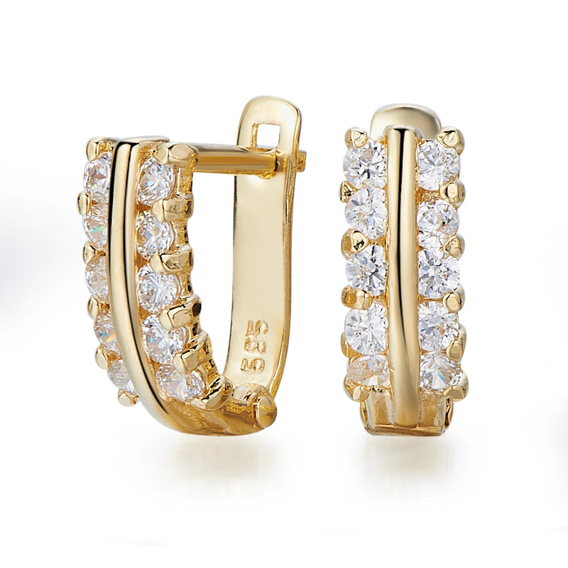Shining Charm - 0.40ctw Diamond Earrings