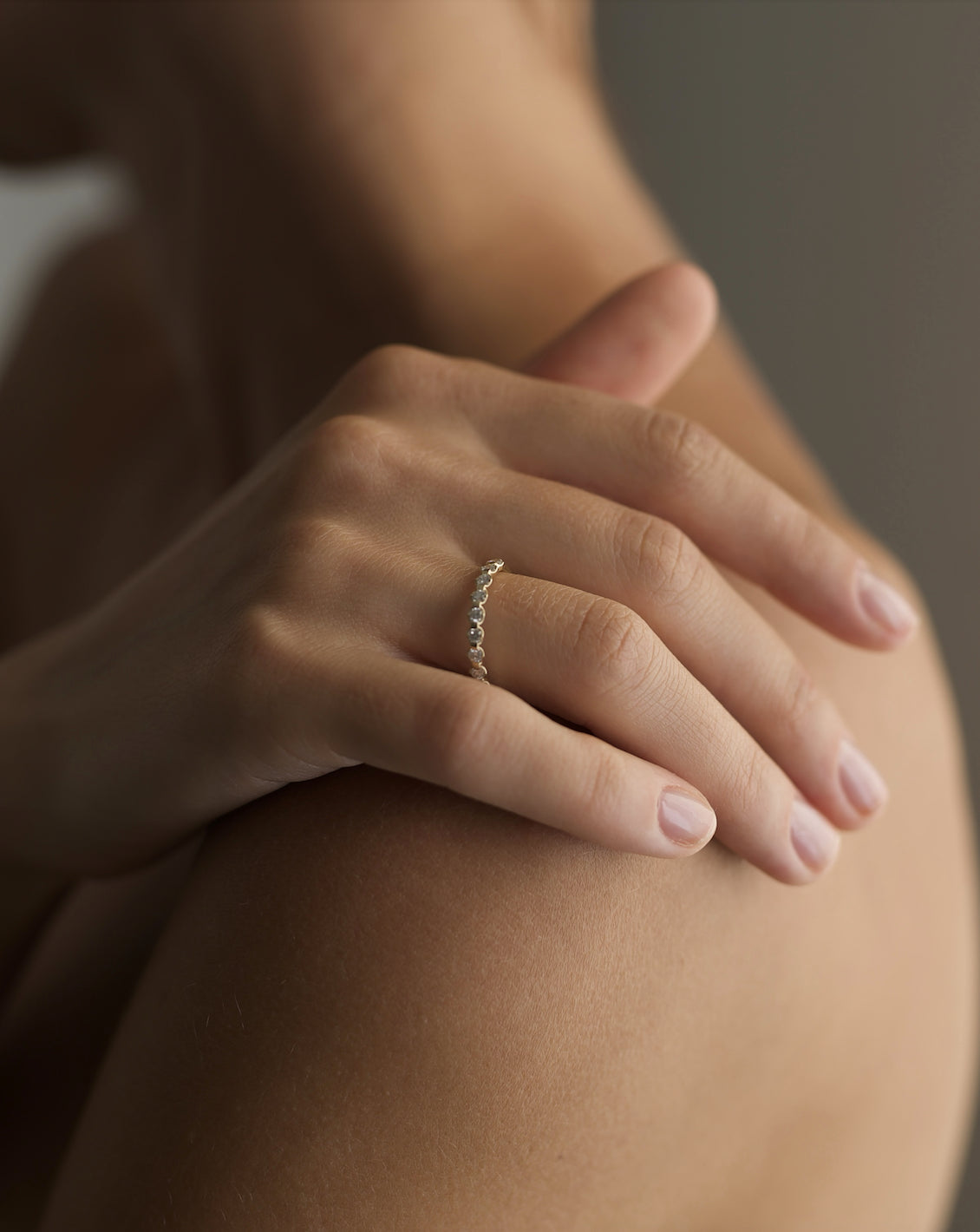 Diamond wedding band - on hand