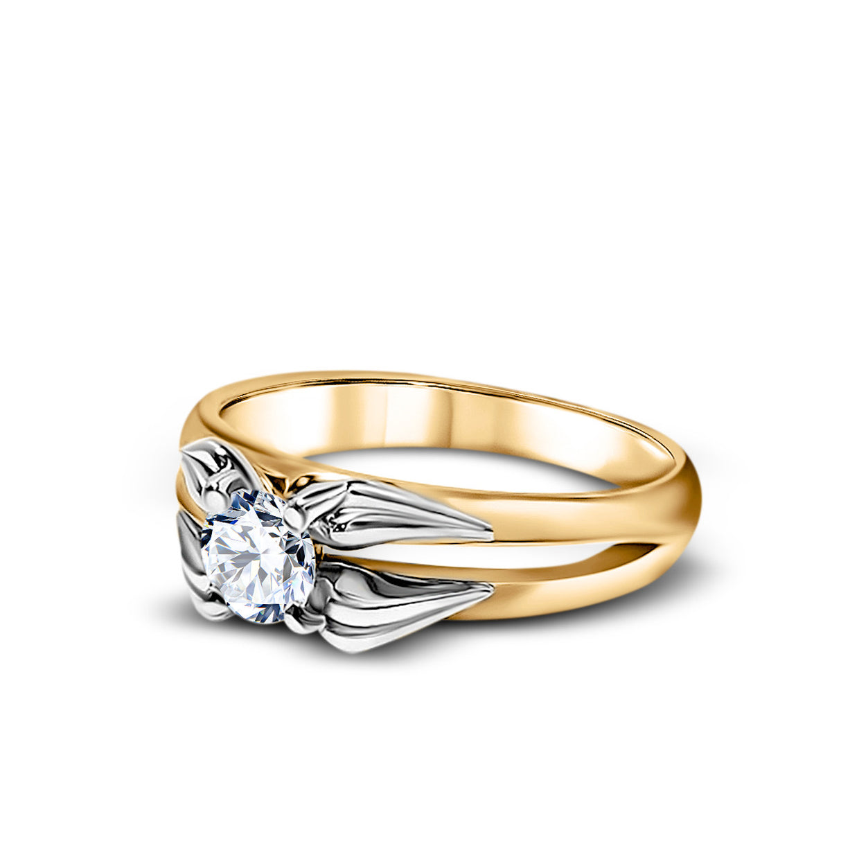 Symmetry ring with 0.40ct