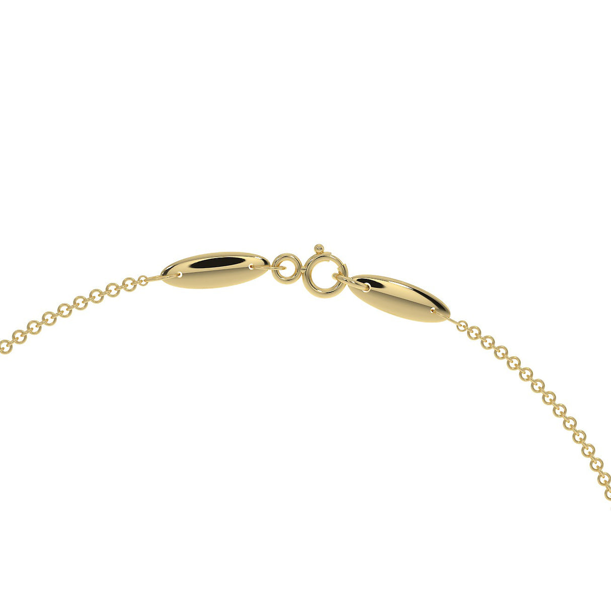 Gold bracelet with a 0.30 ct diamond