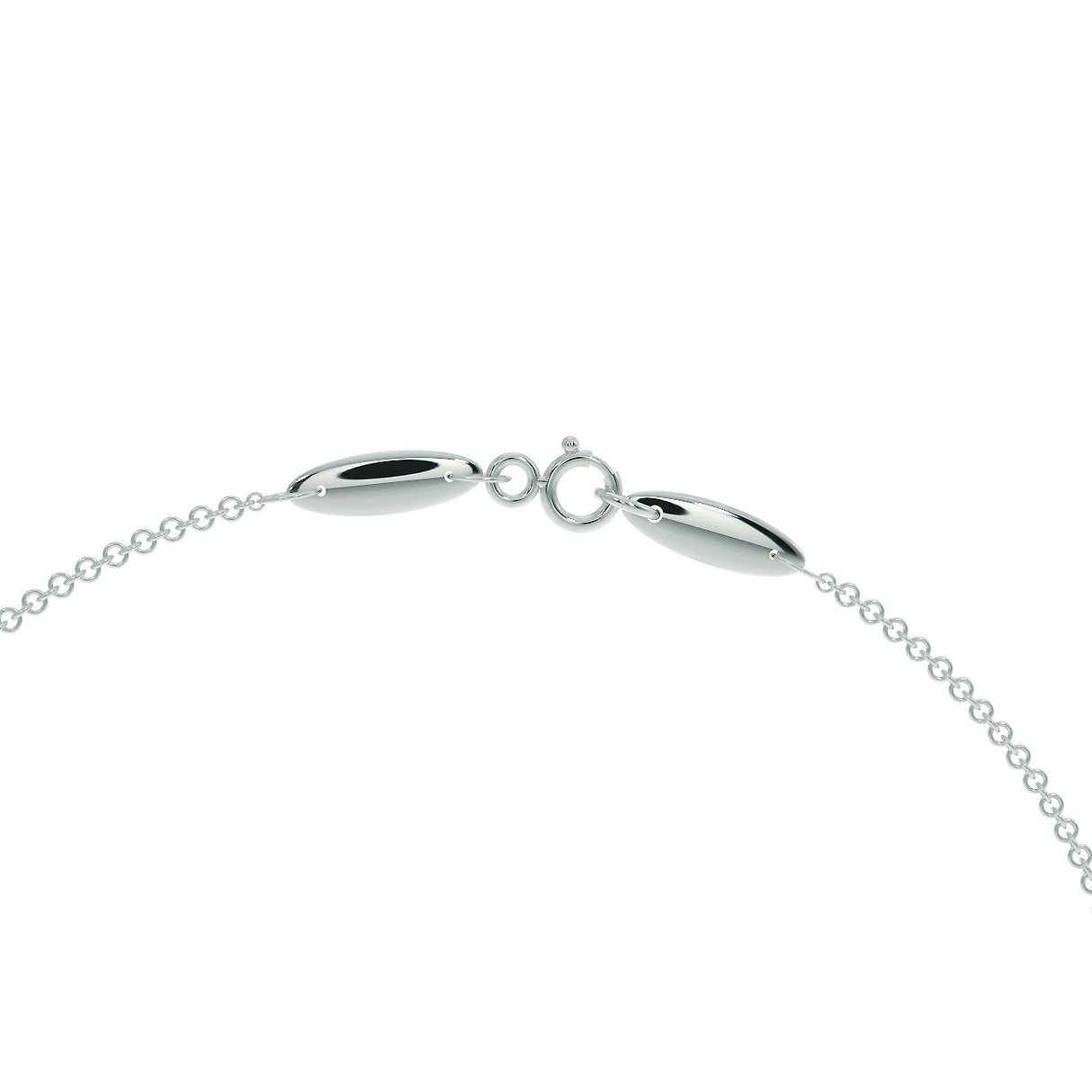 White gold bracelet with a 0.30 ct diamond