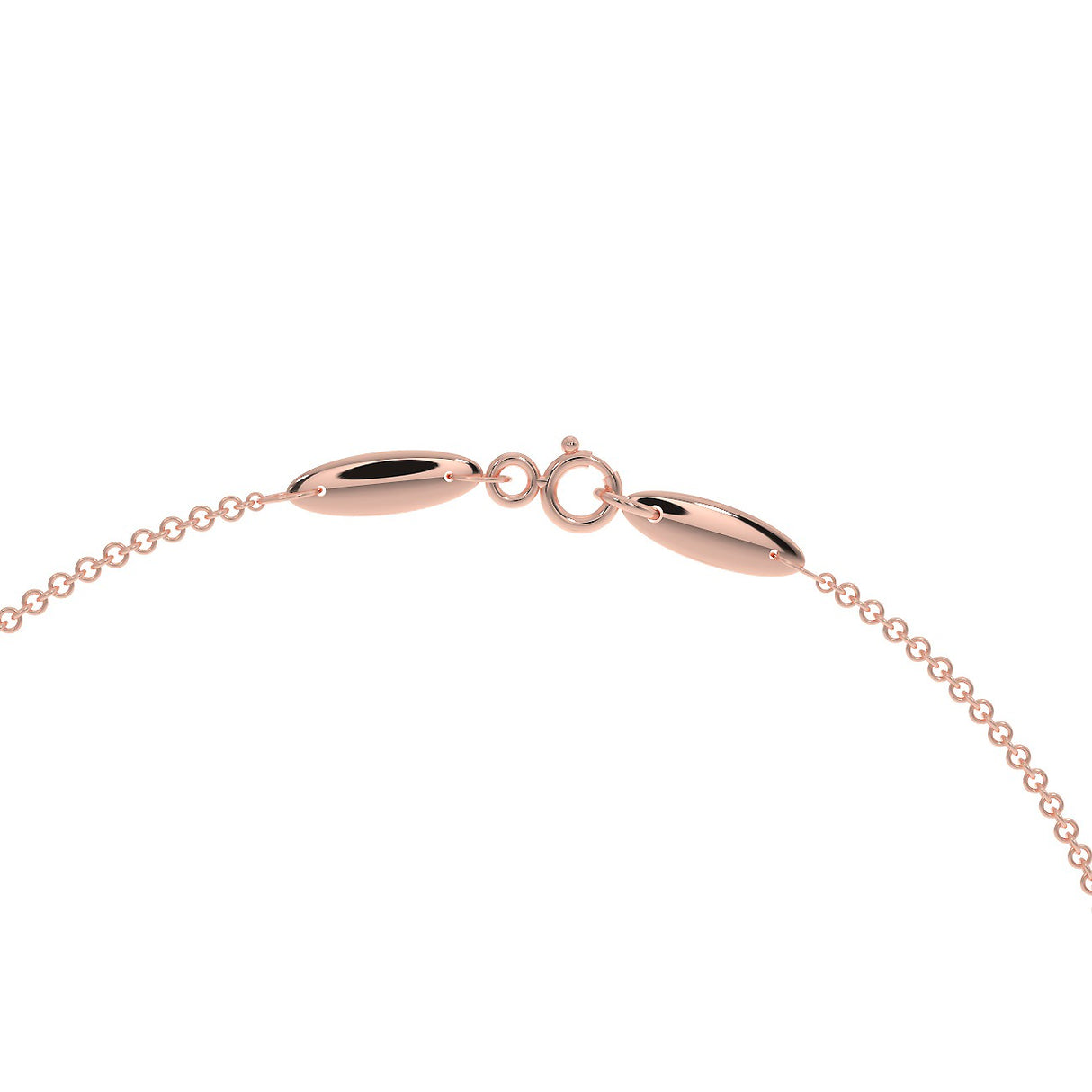 Rose gold bracelet with a 0.30 ct diamond