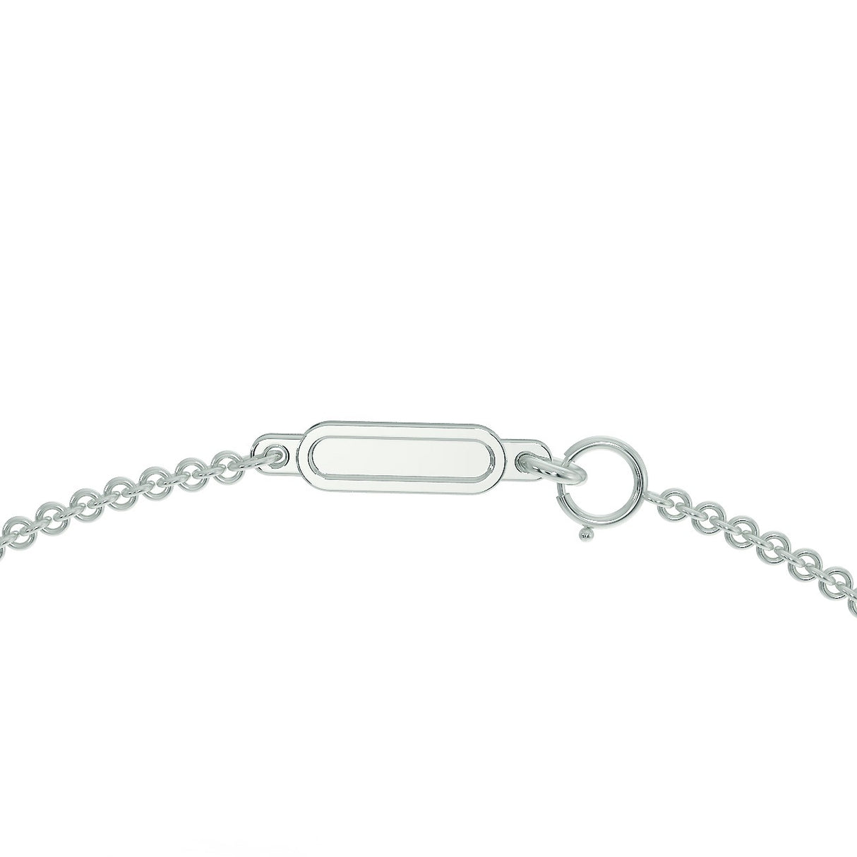 White gold bracelet with 0.12 ctw diamonds