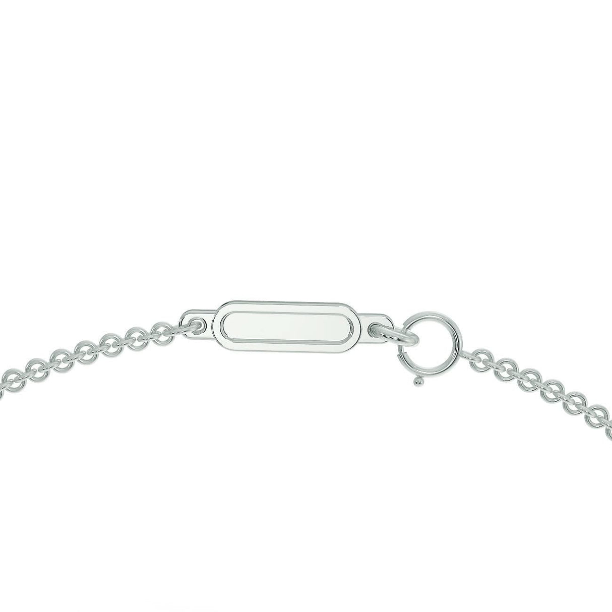 White gold bracelet with 0.12 ctw diamonds