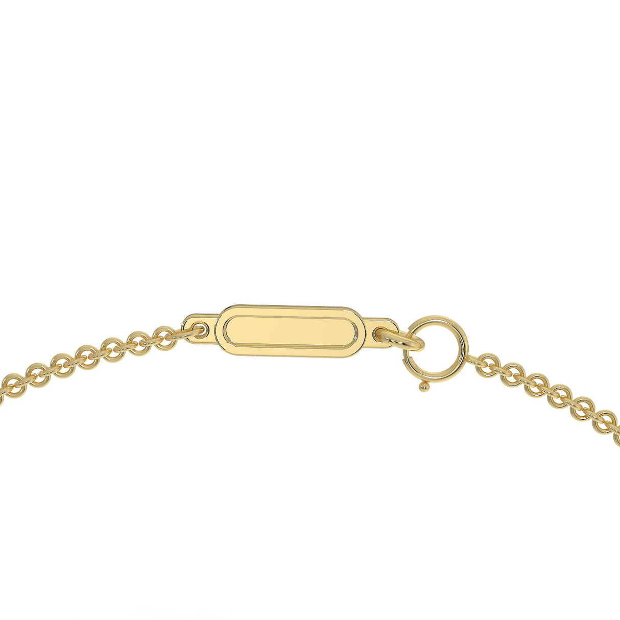 Gold bracelet with diamonds 0.12 ctw