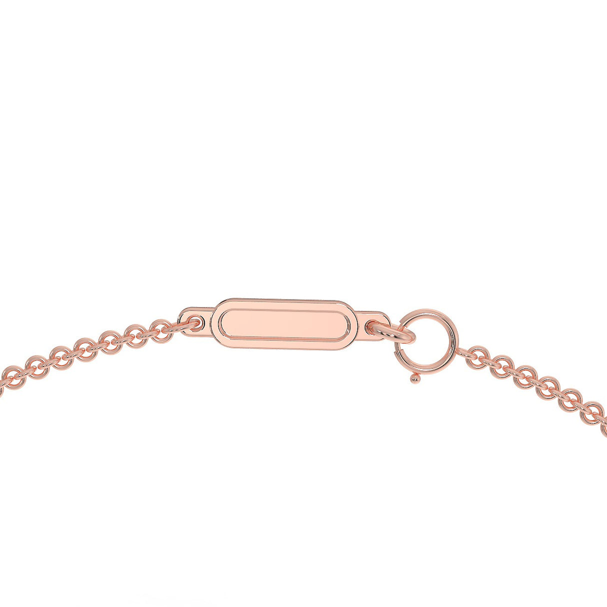 Rose gold bracelet with 0.12 ctw diamonds