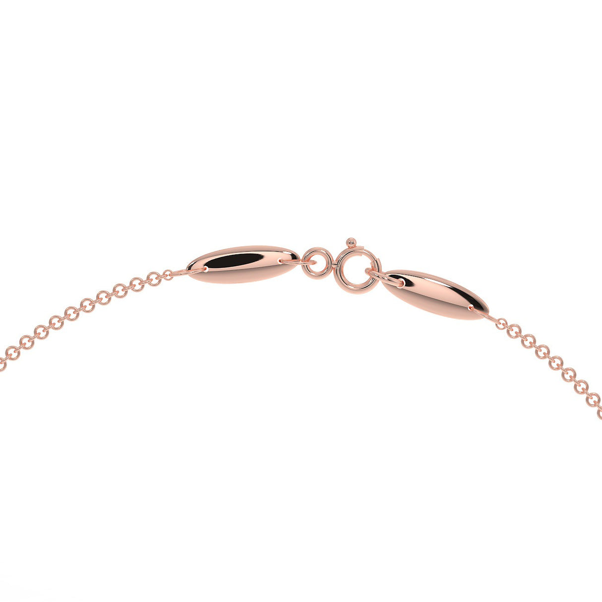 Rose gold bracelet with 0.90 ctw diamonds