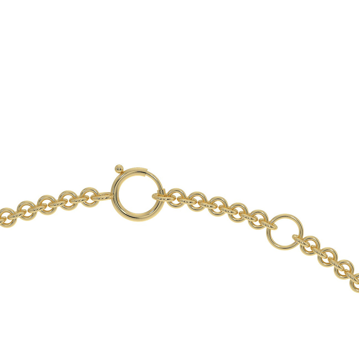 Gold bracelet with 0.75 ctw diamonds