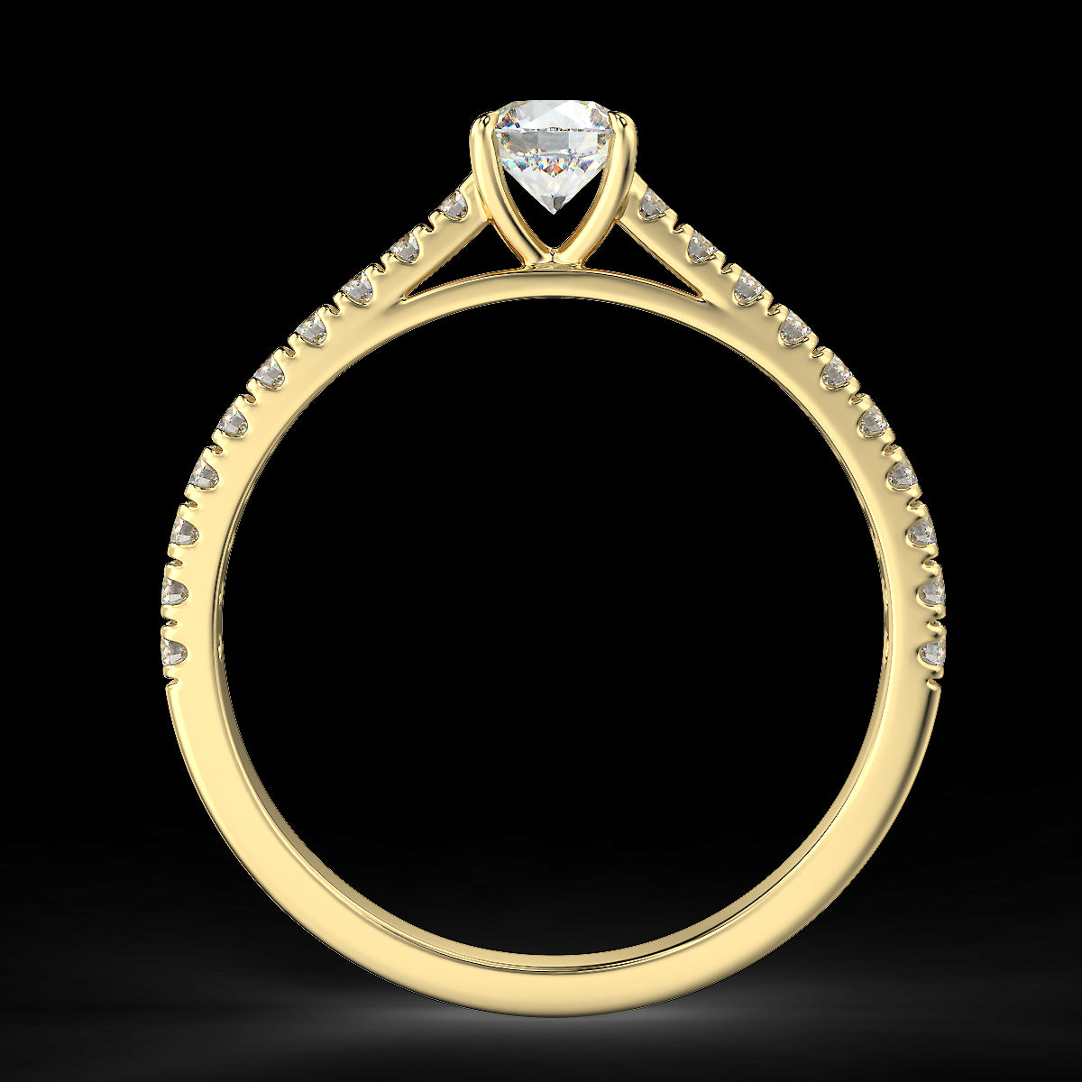 Velvet Symphony - 0.55 ctw diamond ring