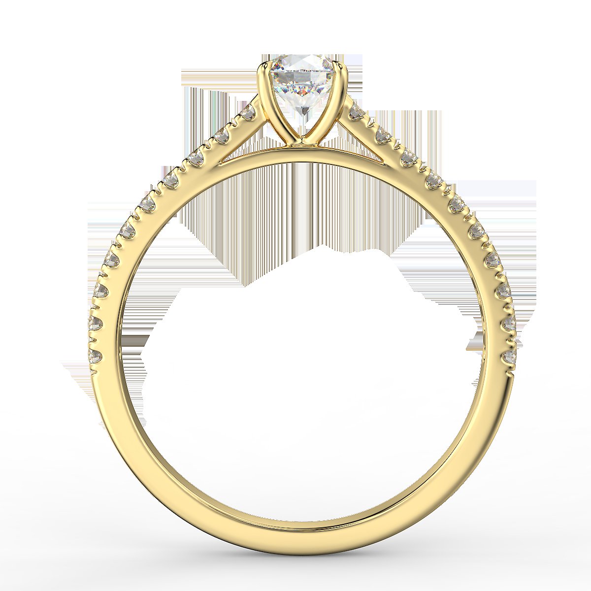 Velvet Symphony - 0.55 ctw diamond ring