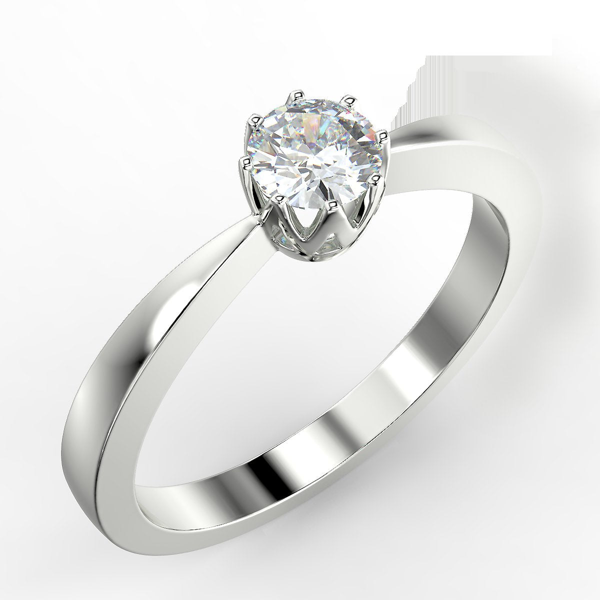 Classic Elegance - 0.20 ct diamond engagement ring