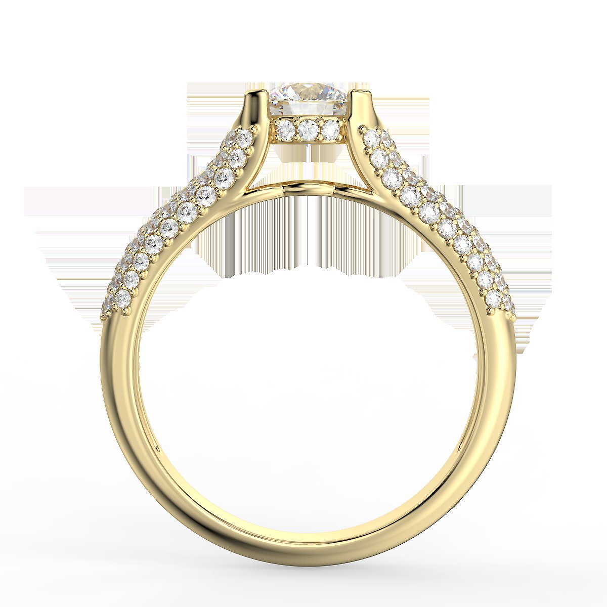 Radiant Glow - 0.89 ctw diamond ring