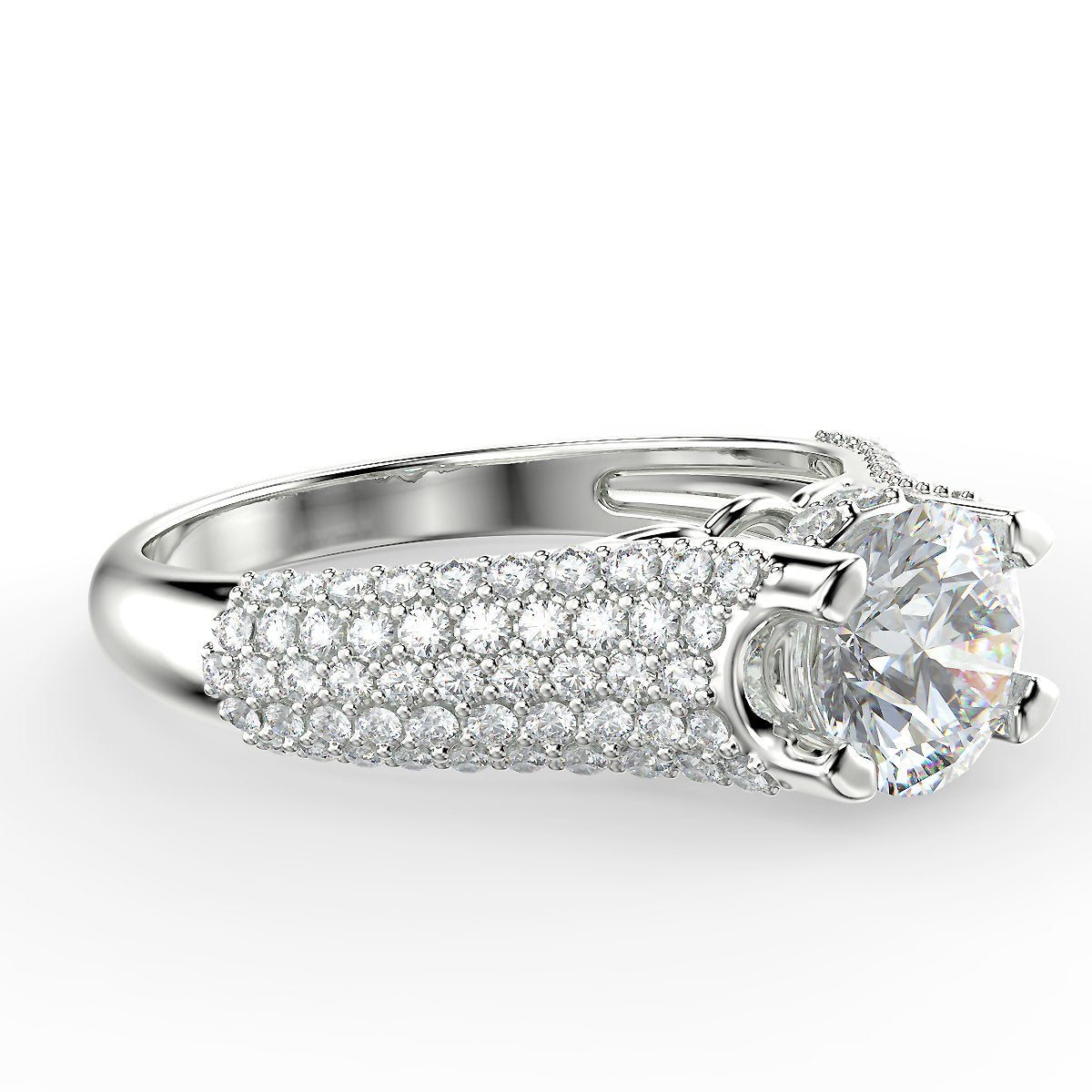 Radiant Glow - 1.51 ctw diamond ring