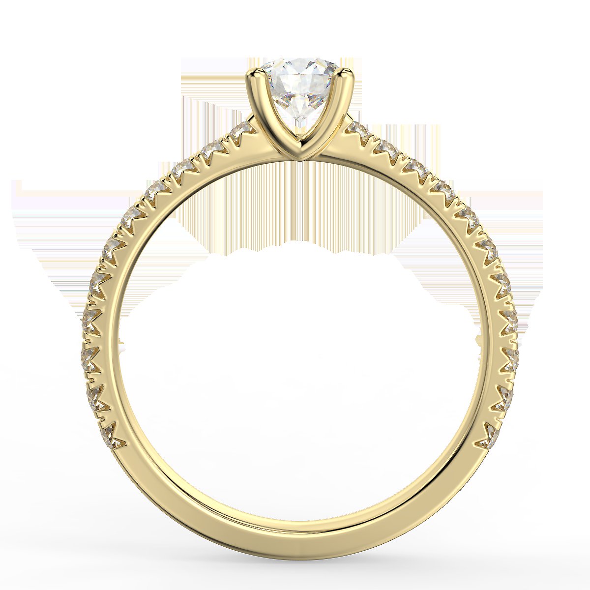 Rosé Allure - 0.85 ct diamond ring