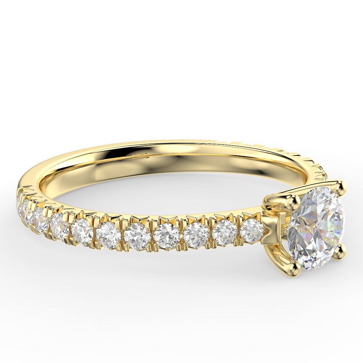 Rosé Allure - 0.85 ct diamond ring