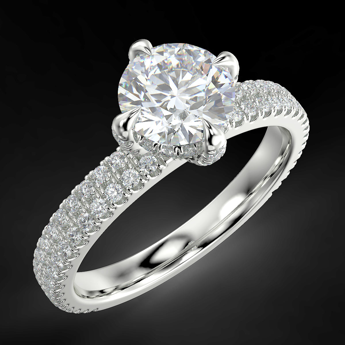 Eternal - 1.38 ct diamond engagement ring
