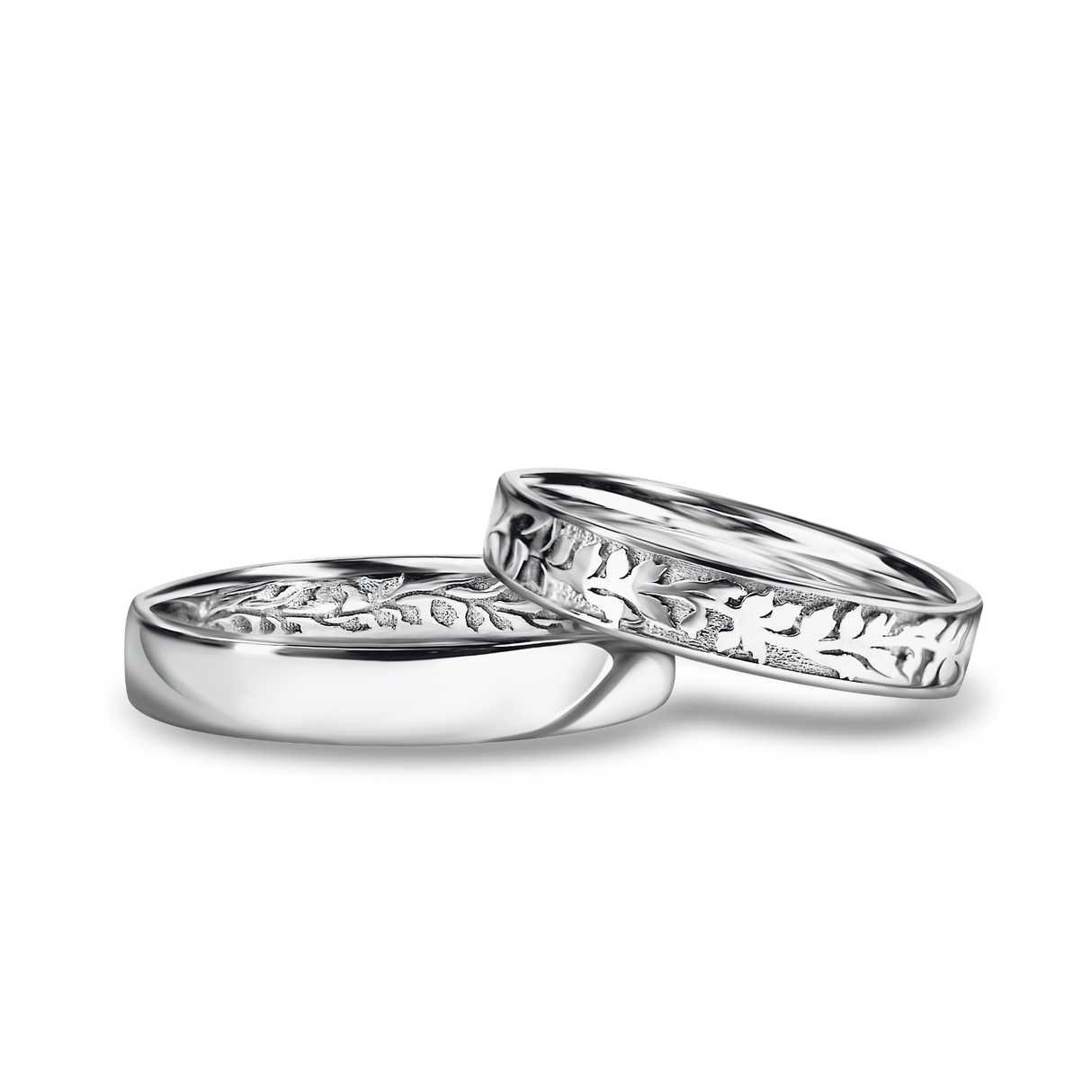 Floral Wedding Bands